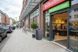 Abfallbehälter mailand